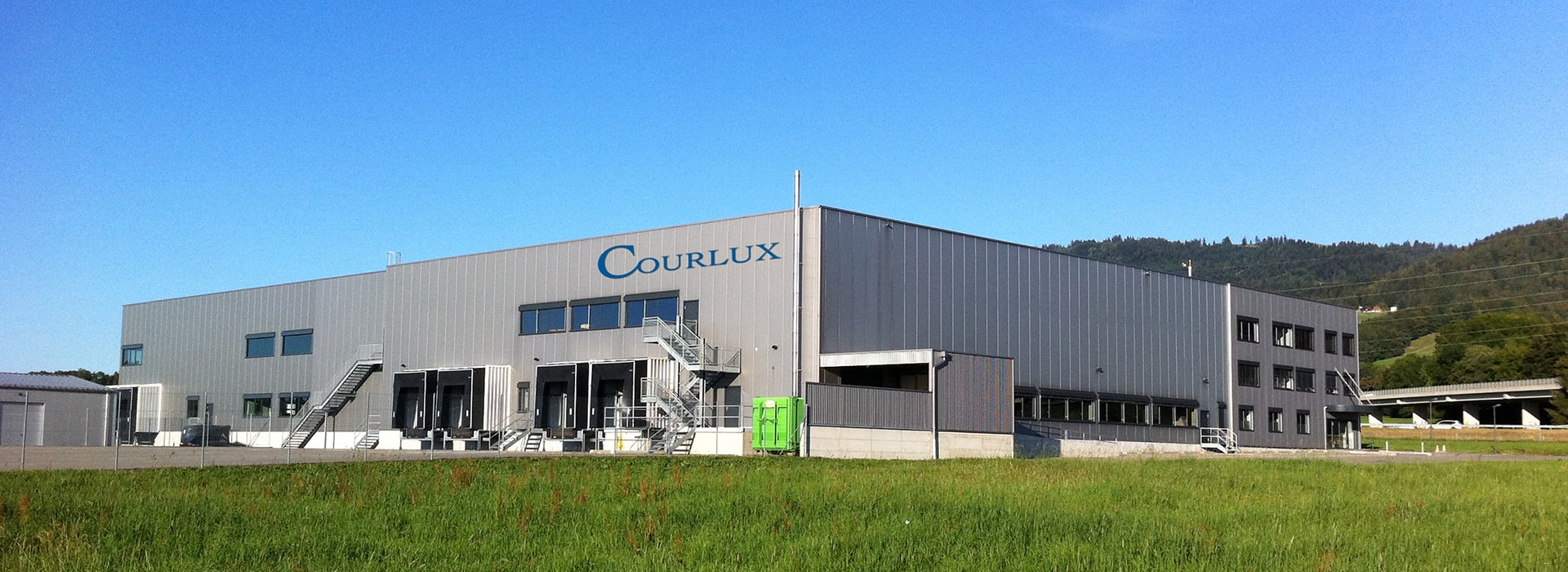 Courlux warehouse in Semsales 1